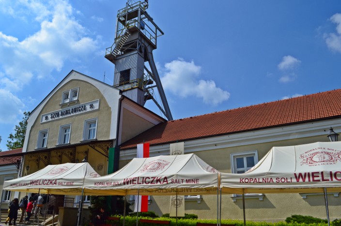 Entrance to Wieliczka Salt Mine